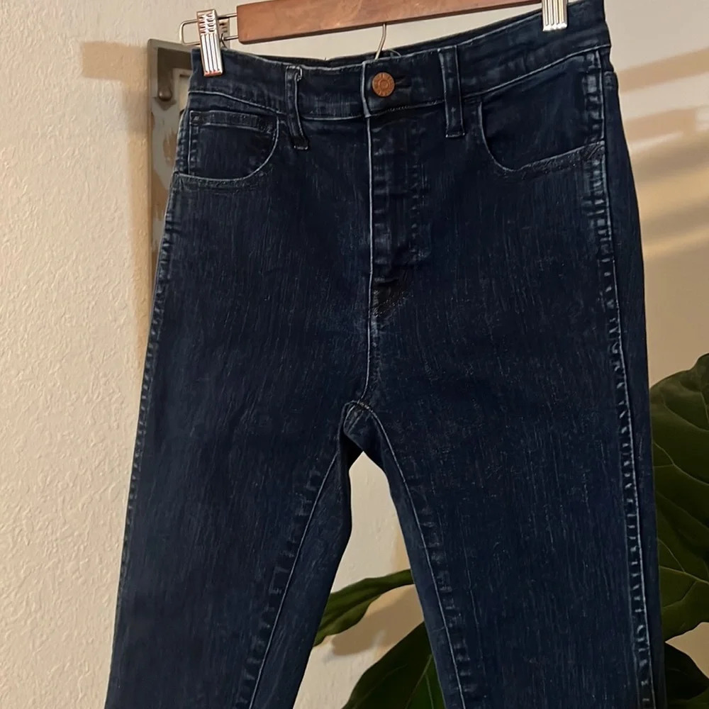 Madewell 10" High-Rise Skinny Jeans in Lydia Wash. Size 26 - Picture 2 of 8